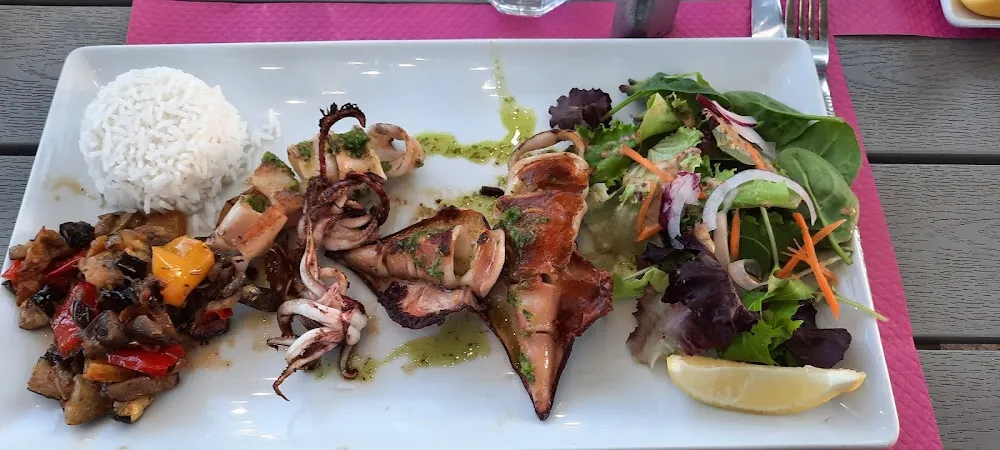 Calamars À la Plancha
